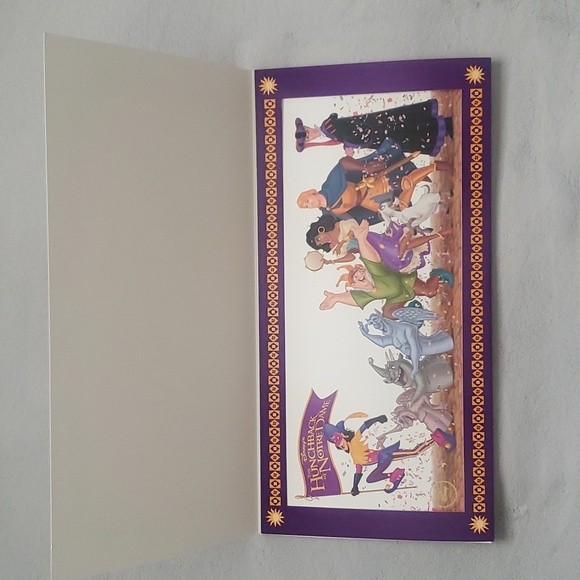 The Hunchback of Notre Dame 1996 Lithograph The Disney Store Special Performance - Picture 3 of 8